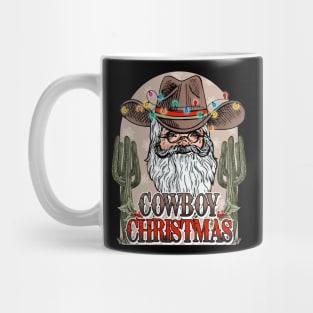 Cowboy Christmas Mug